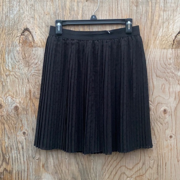 Pleated see through skirt with lining. - Picture 1 of 5